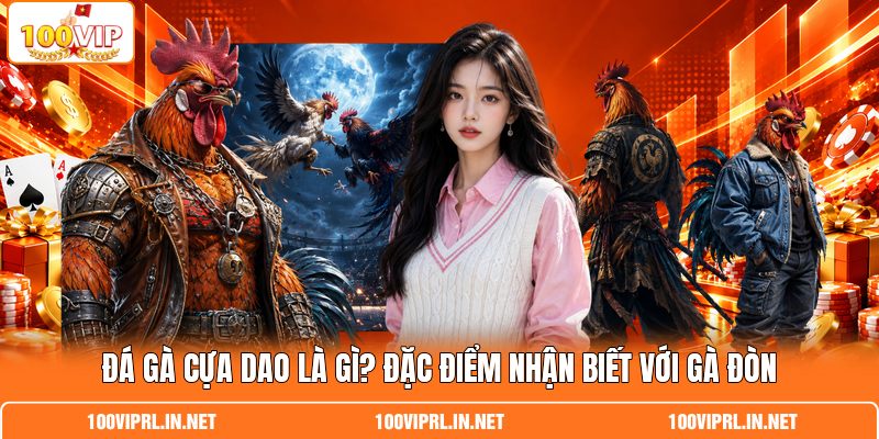 Đá Gà Cựa Dao Là Gì? Đặc Điểm Nhận Biết Với Gà Đòn