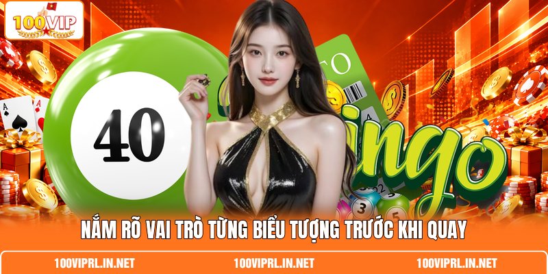 Nắm rõ vai trò từng biểu tượng trước khi quay